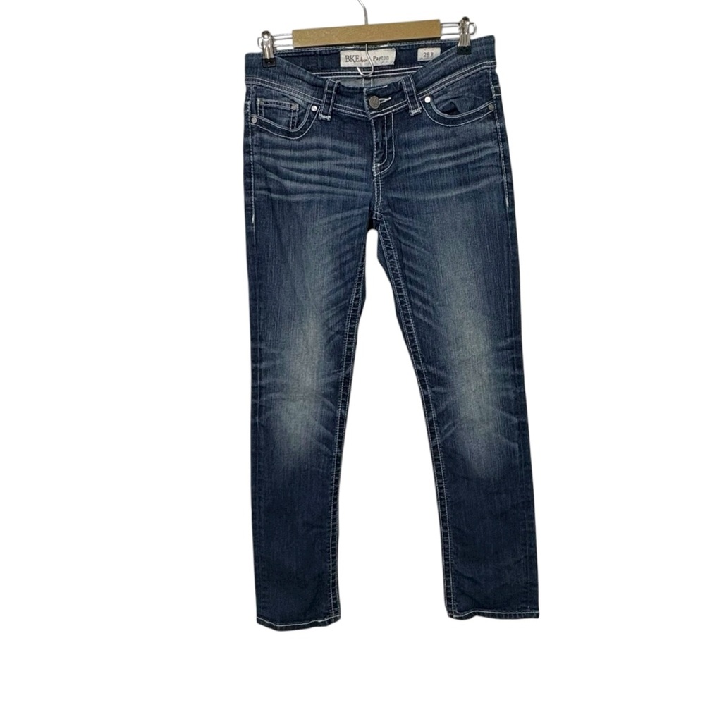 BKE Payton Size 28 Straight Leg Dark Wash Denim Jeans Western Country Barn
